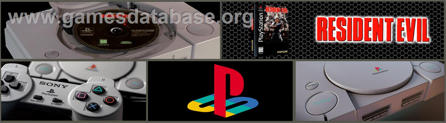 Resident Evil - Sony Playstation - Artwork - Marquee
