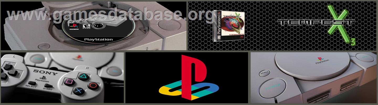 Tempest X3 - Sony Playstation - Artwork - Marquee