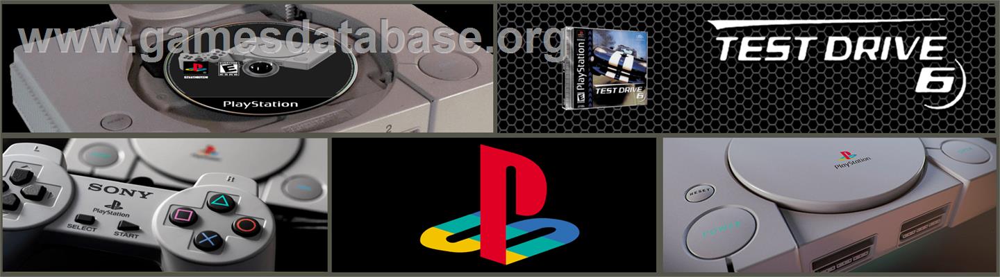 Test Drive 6 - Sony Playstation - Artwork - Marquee