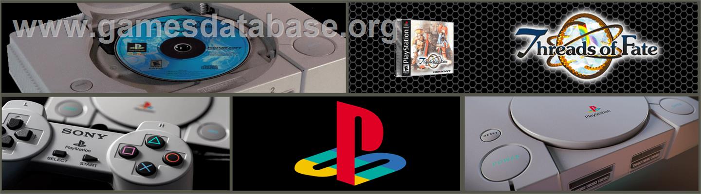 Threads of Fate - Sony Playstation - Artwork - Marquee