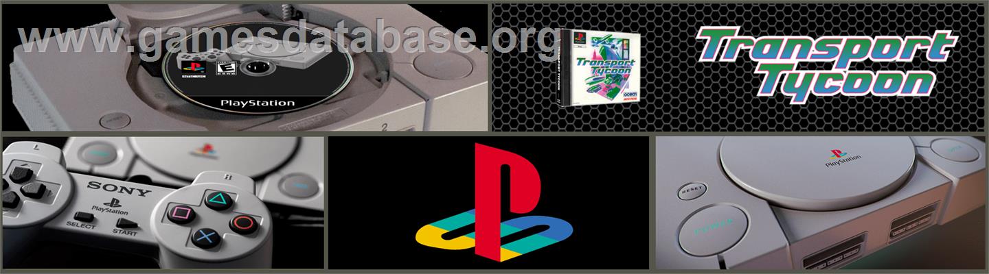 Transport Tycoon - Sony Playstation - Artwork - Marquee