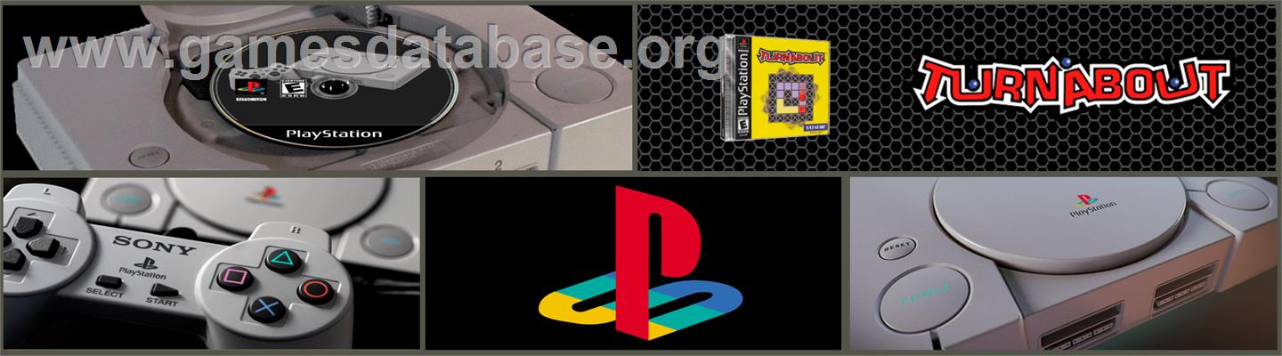 Turnabout - Sony Playstation - Artwork - Marquee