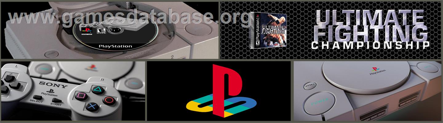 Ultimate Fighting Championship - Sony Playstation - Artwork - Marquee