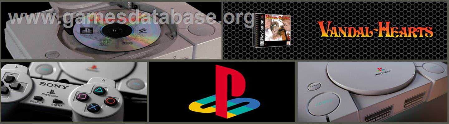 Vandal Hearts - Sony Playstation - Artwork - Marquee