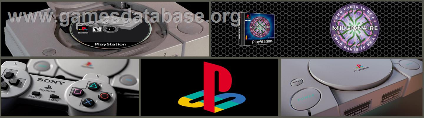 Who Wants To Be A Millionaire - Sony Playstation - Artwork - Marquee
