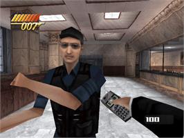 In game image of 007: The World is Not Enough on the Sony Playstation.