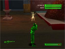 In game image of Army Men: Sarge's Heroes 2 on the Sony Playstation.