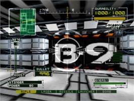 In game image of BRAHMA Force: The Assault on Beltlogger 9 on the Sony Playstation.