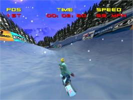 In game image of Big Air on the Sony Playstation.