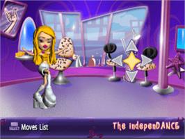 In game image of Bratz on the Sony Playstation.