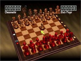 In game image of Chessmaster II on the Sony Playstation.
