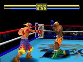 In game image of Contender 2 on the Sony Playstation.