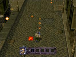 In game image of Contra: Legacy of War on the Sony Playstation.
