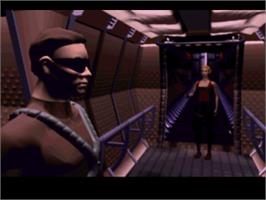 In game image of Cyberia on the Sony Playstation.
