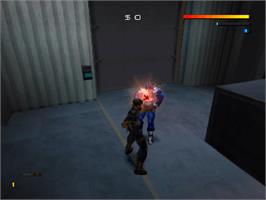 In game image of Fighting Force 2 on the Sony Playstation.