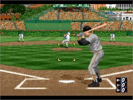 In game image of Hardball 5 on the Sony Playstation.