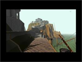 In game image of Myst on the Sony Playstation.