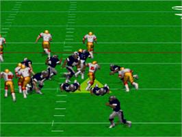 In game image of NFL Full Contact on the Sony Playstation.