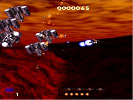 In game image of Novastorm on the Sony Playstation.