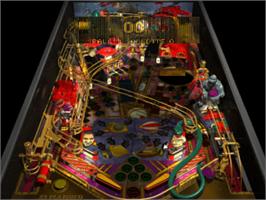 In game image of Pro Pinball: Fantastic Journey on the Sony Playstation.