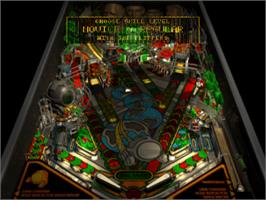 In game image of Pro Pinball: Timeshock! on the Sony Playstation.