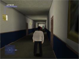 In game image of Syphon Filter 3 on the Sony Playstation.
