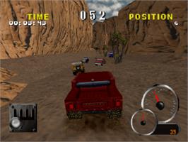 In game image of Test Drive: Off-Road 2 on the Sony Playstation.