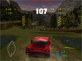 In game image of Test Drive: Off-Road 3 on the Sony Playstation.