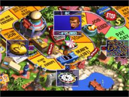 In game image of The Game of Life on the Sony Playstation.