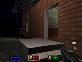 In game image of Tom Clancy's Rainbow Six on the Sony Playstation.