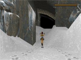 In game image of Tomb Raider: Chronicles on the Sony Playstation.