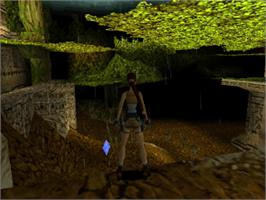 In game image of Tomb Raider III: Adventures of Lara Croft on the Sony Playstation.