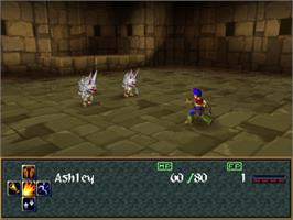In game image of Wild Arms 2 on the Sony Playstation.