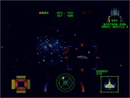 In game image of Wing Commander III: Heart of the Tiger on the Sony Playstation.