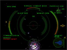 In game image of Wing Commander IV: The Price of Freedom on the Sony Playstation.