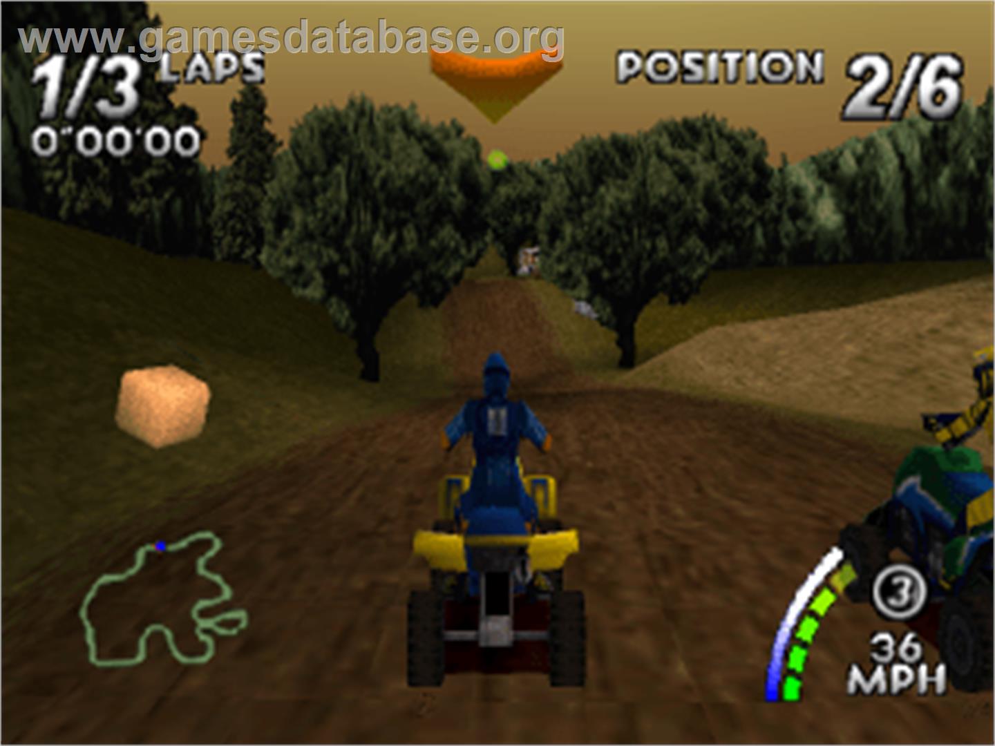 ATV: Quad Power Racing - Sony Playstation - Artwork - In Game