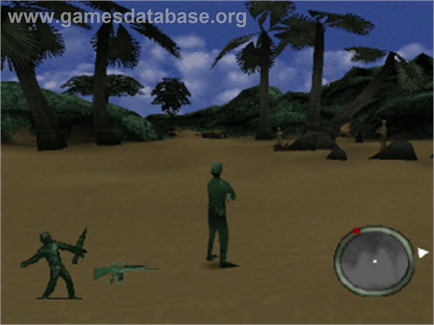 Army Men: World War - Sony Playstation - Artwork - In Game