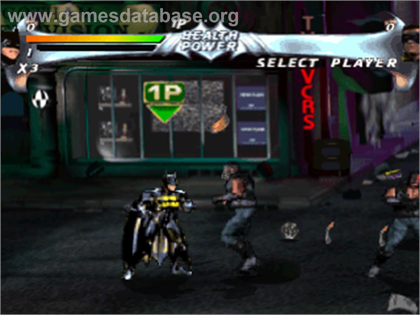 Batman Forever: The Arcade Game - Sony Playstation - Artwork - In Game