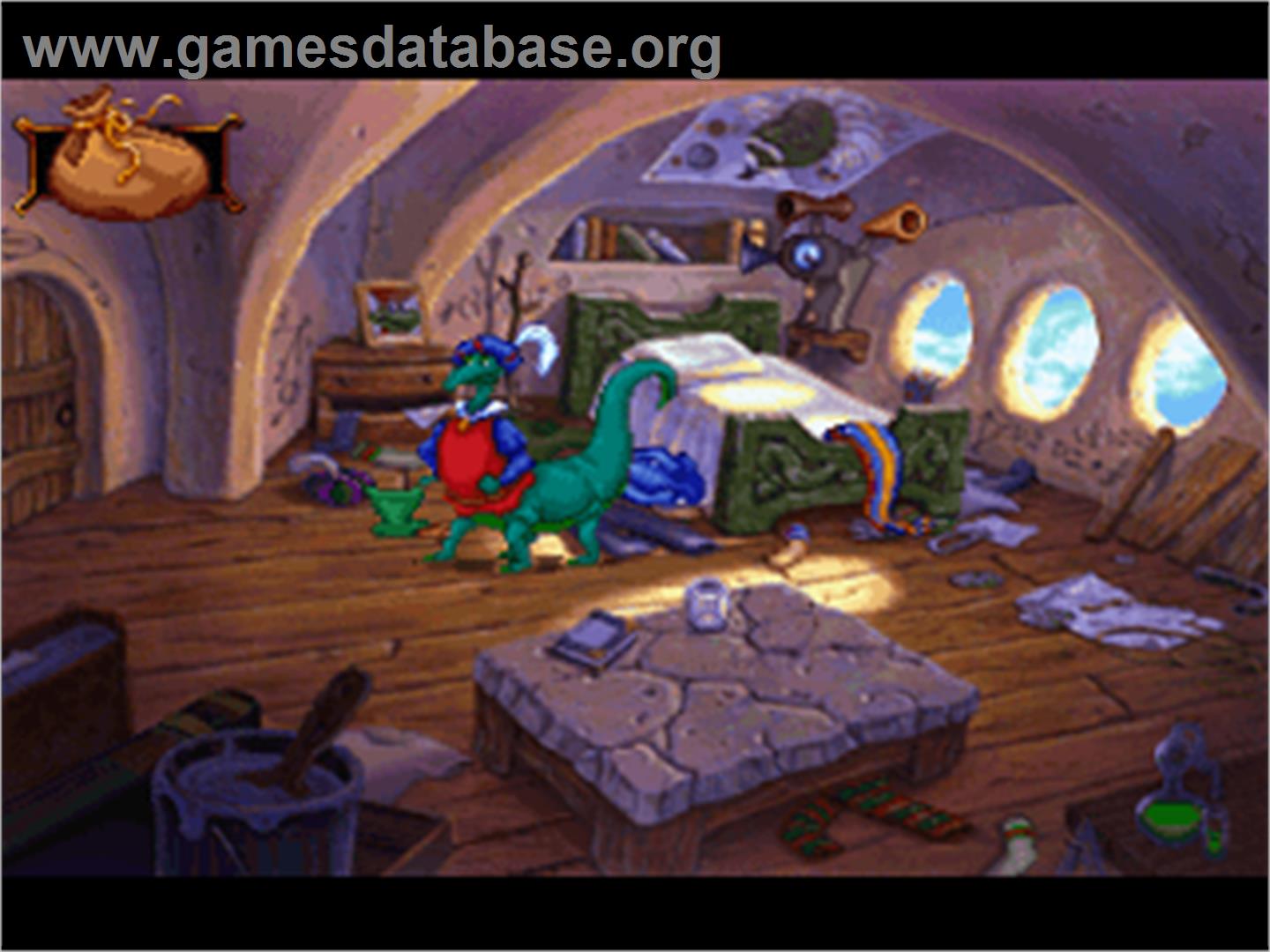 Blazing Dragons - Sony Playstation - Artwork - In Game