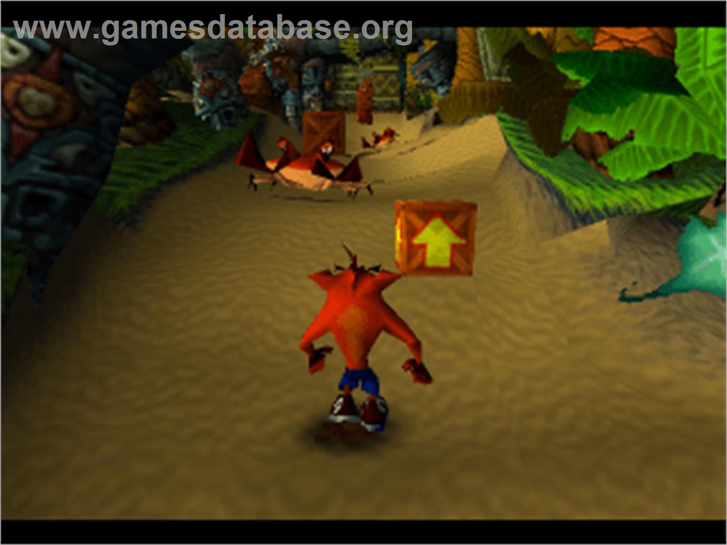 Crash Bandicoot: Warped - Sony Playstation - Artwork - In Game