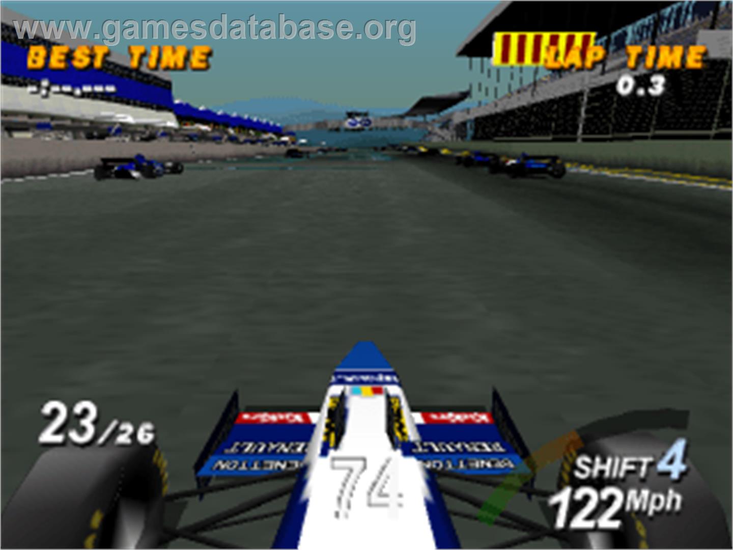 Formula 1 - Sony Playstation - Artwork - In Game