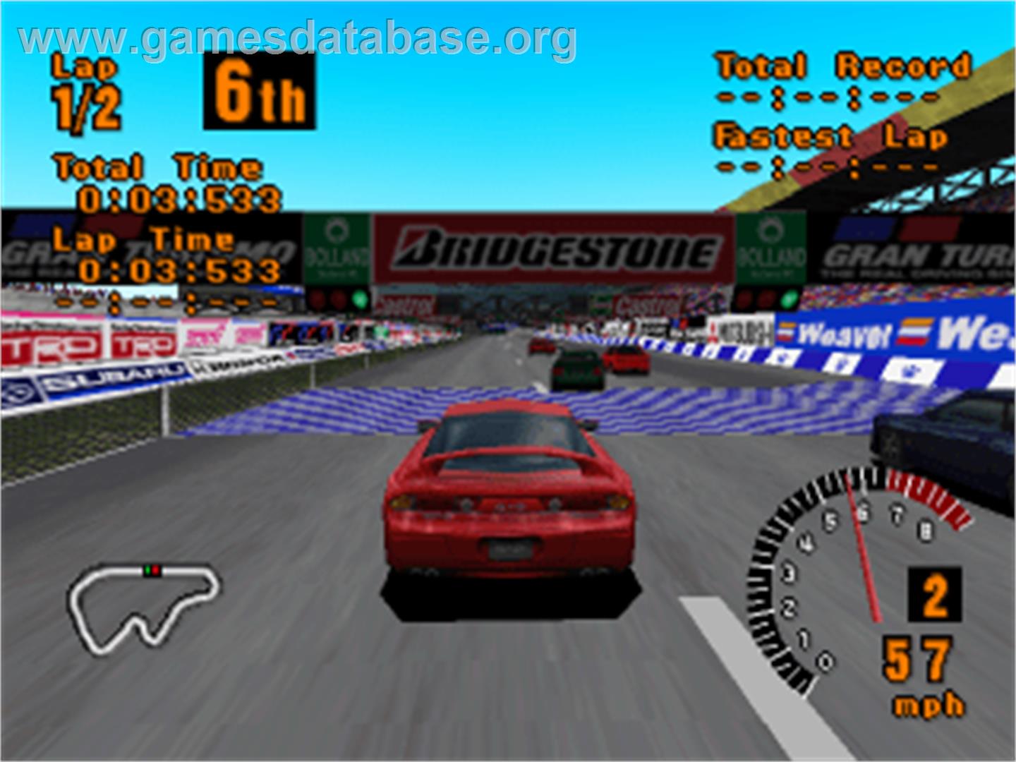 Gran Turismo / Motor Toon Grand Prix 2 - Sony Playstation - Artwork - In Game