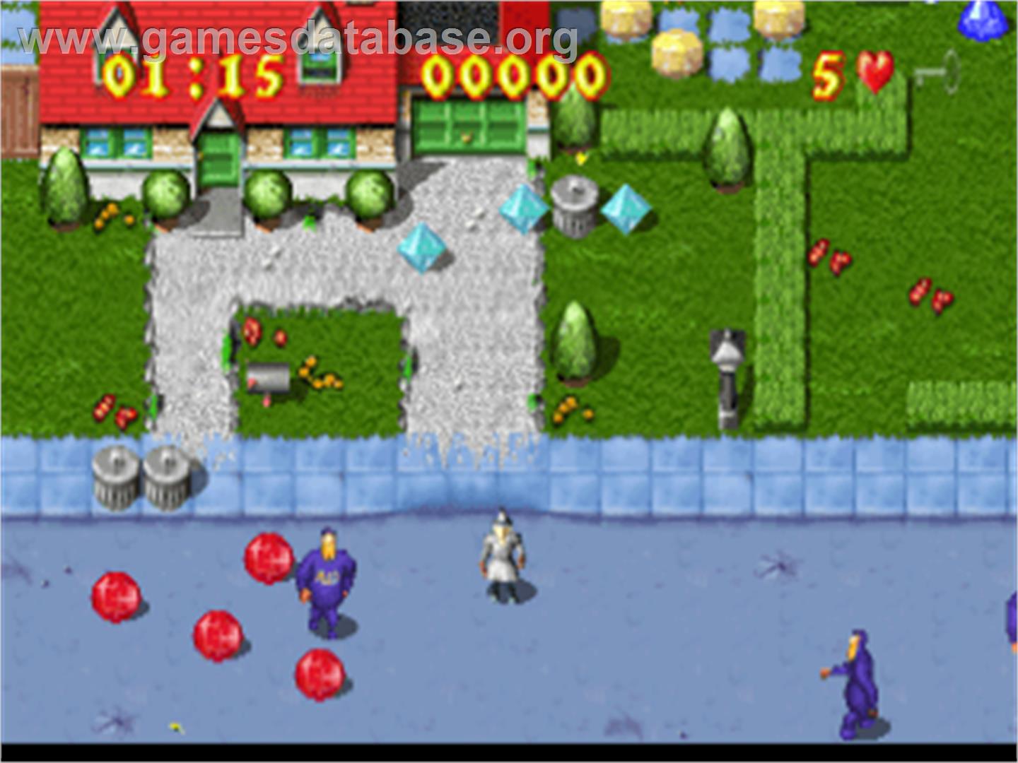 Inspector Gadget: Gadget's Crazy Maze - Sony Playstation - Artwork - In Game