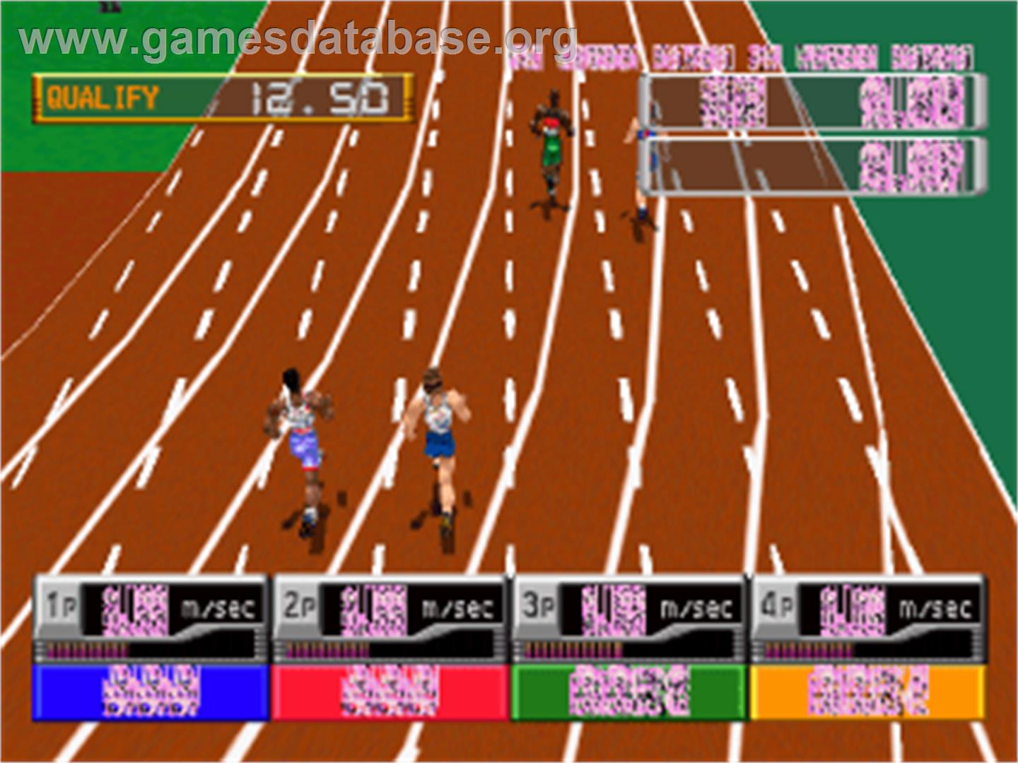 International Track & Field - Sony Playstation - Artwork - In Game