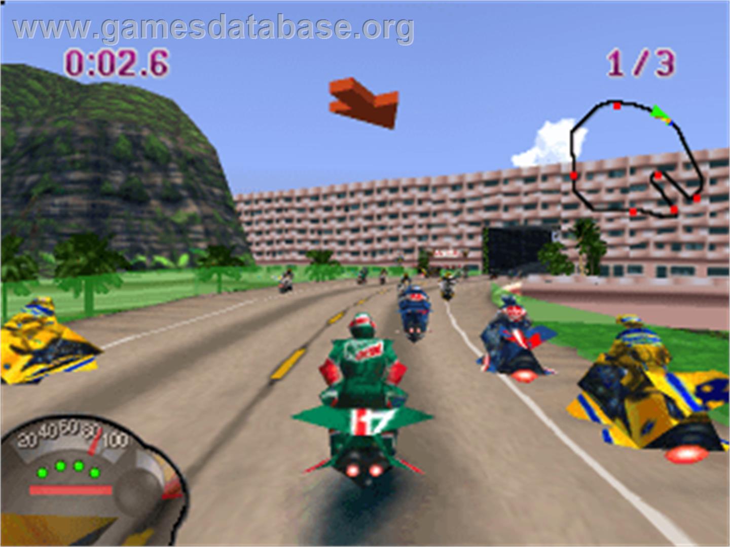 Jet Moto - Sony Playstation - Artwork - In Game