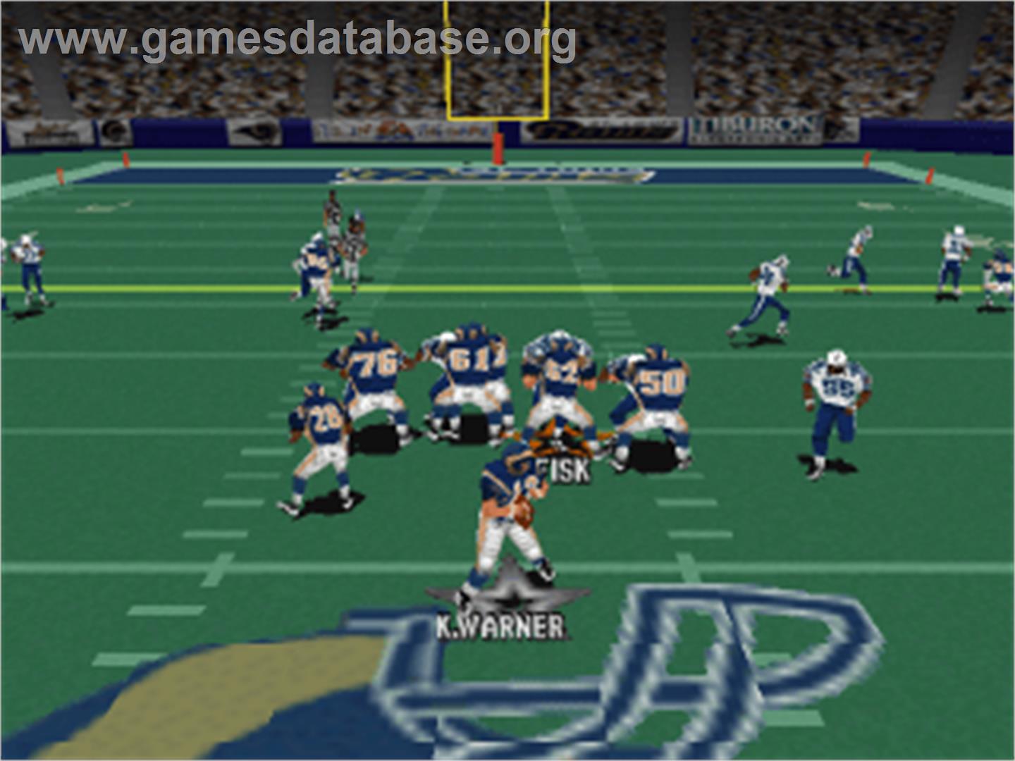 Madden NFL 2001 - Sony Playstation - Artwork - In Game