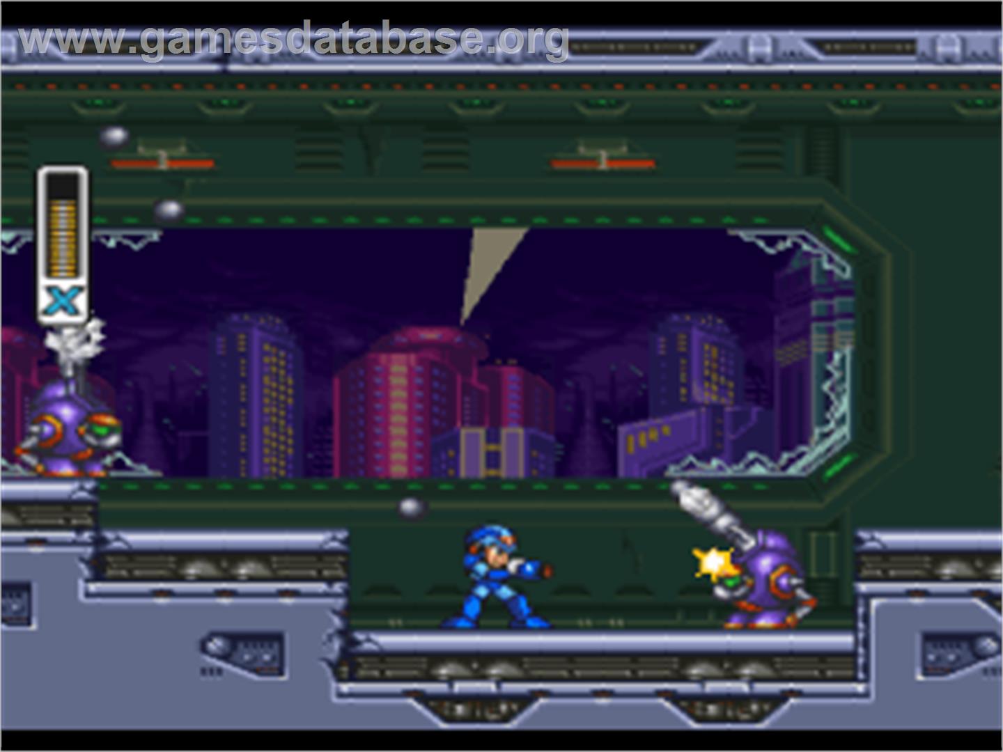 Mega Man X3 - Sony Playstation - Artwork - In Game