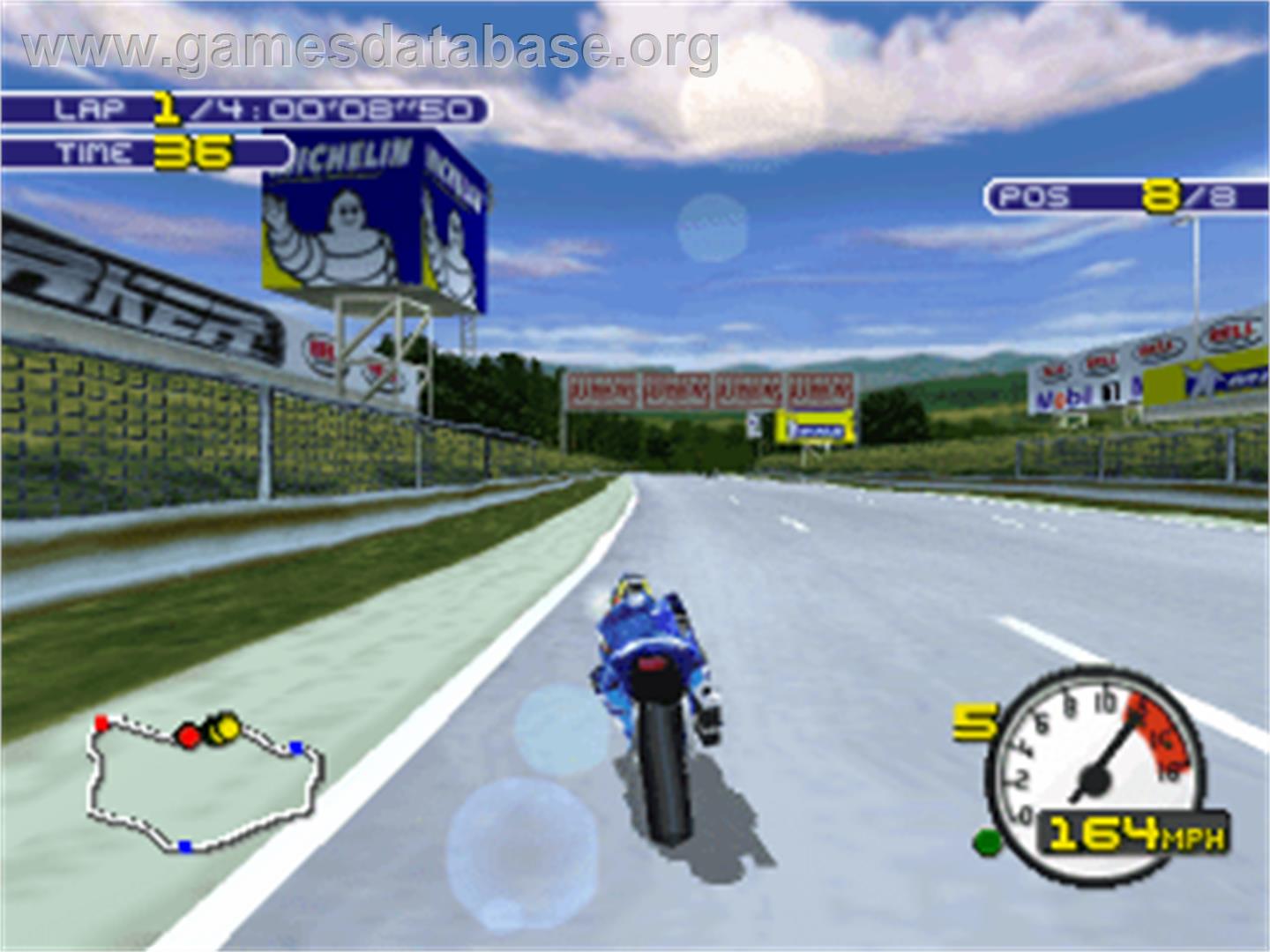 Moto Racer 2 - Sony Playstation - Artwork - In Game