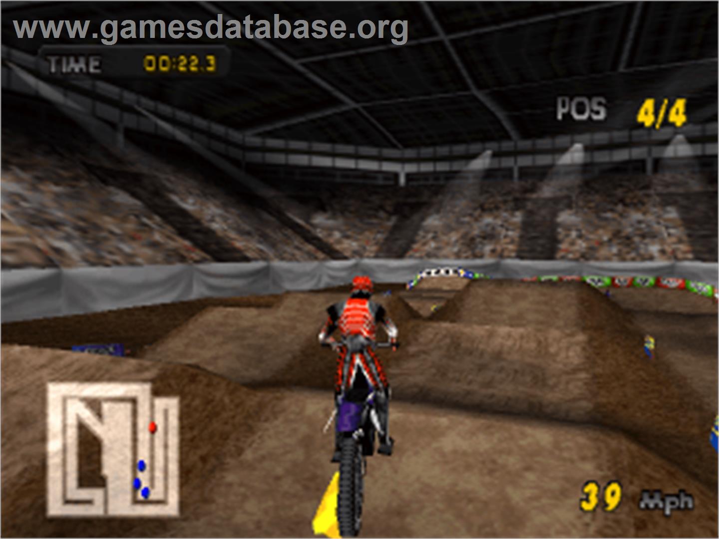 Motocross Mania - Sony Playstation - Artwork - In Game