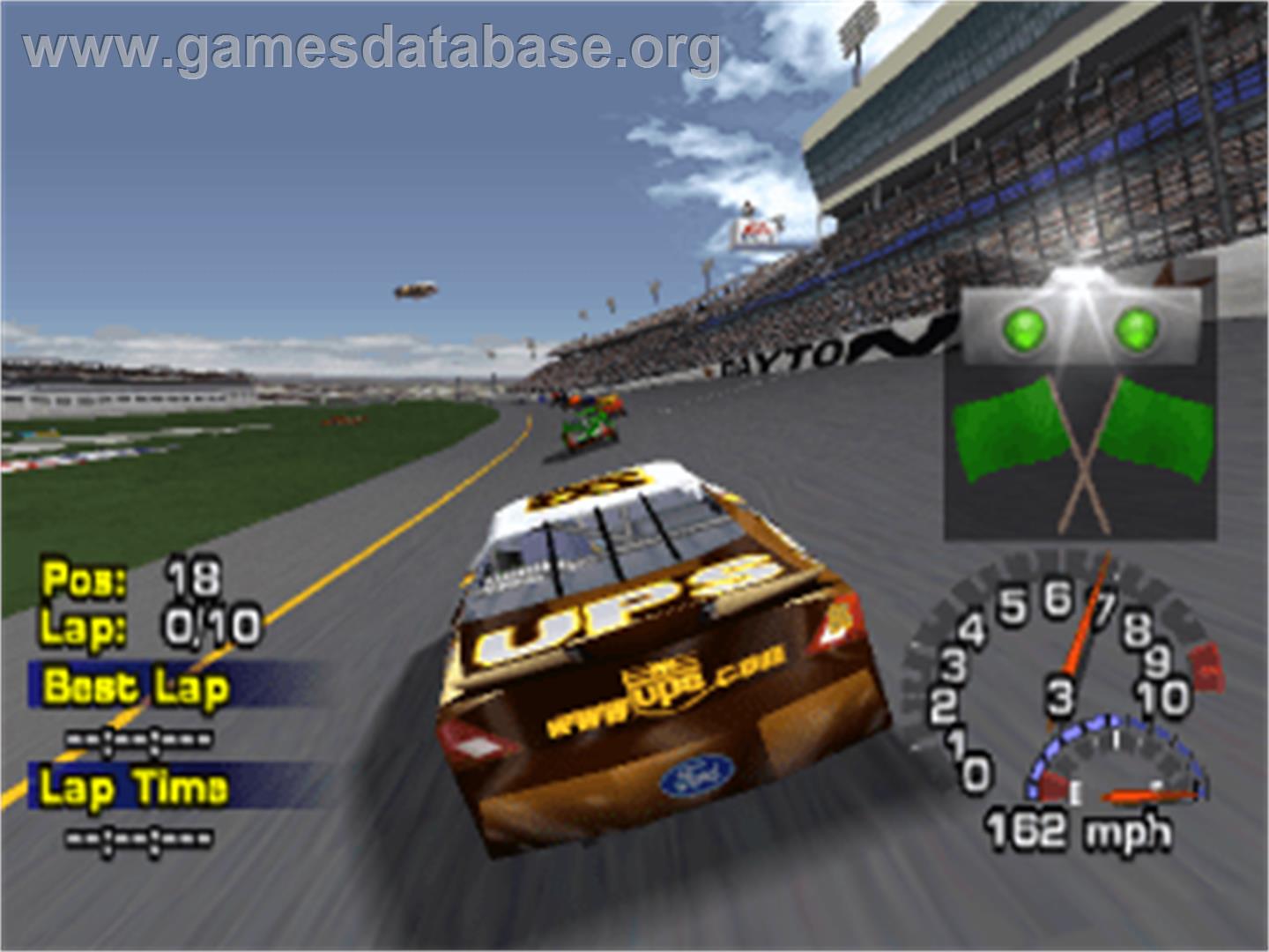 NASCAR Thunder 2003 - Sony Playstation - Artwork - In Game